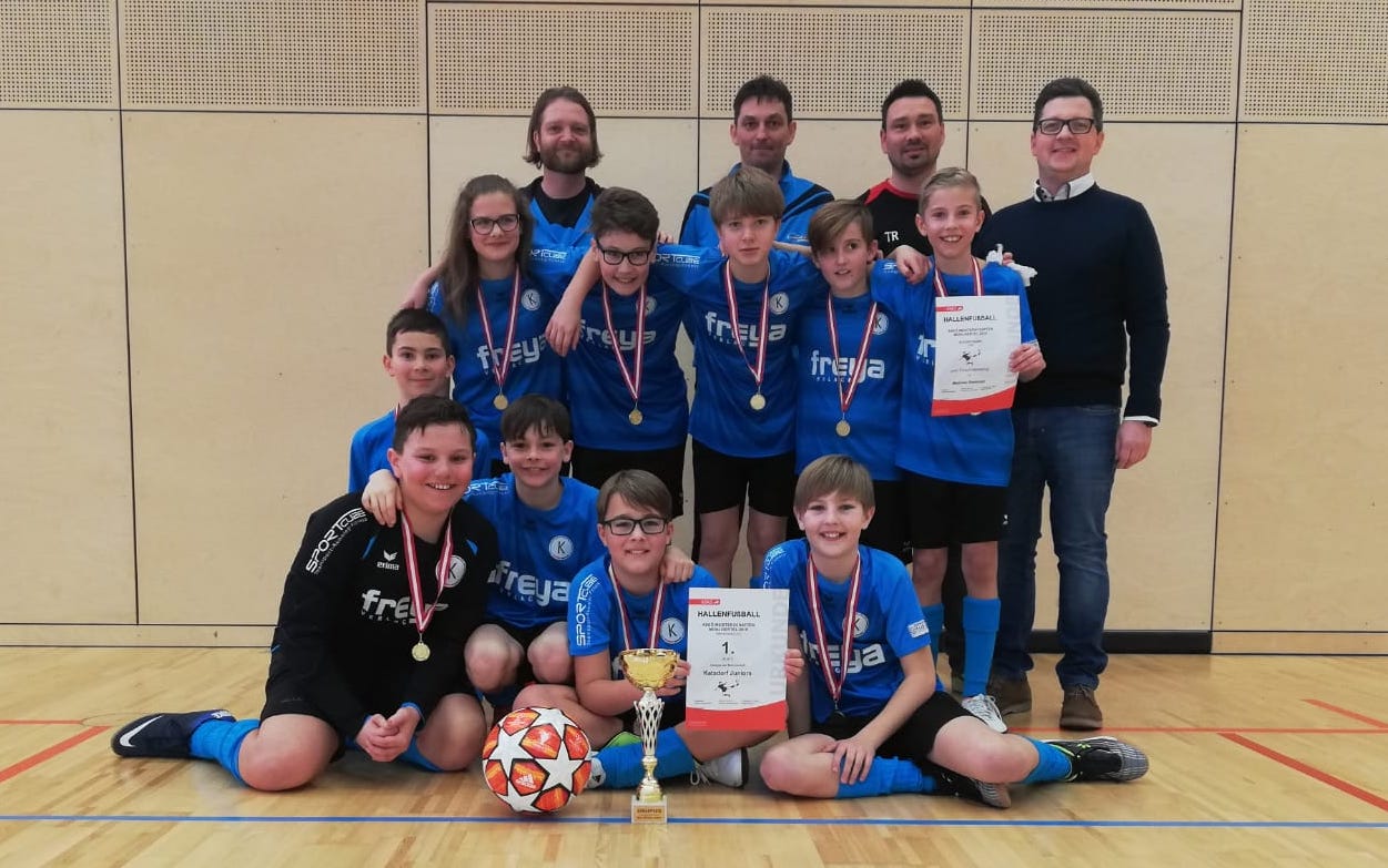 Die K’Juniors U12 ist Bezirksmeister im Mühlviertel!